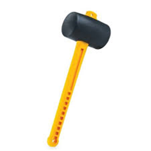 SGS PLASTİK TOKMAK  (SARI - SİYAH) NO 50
